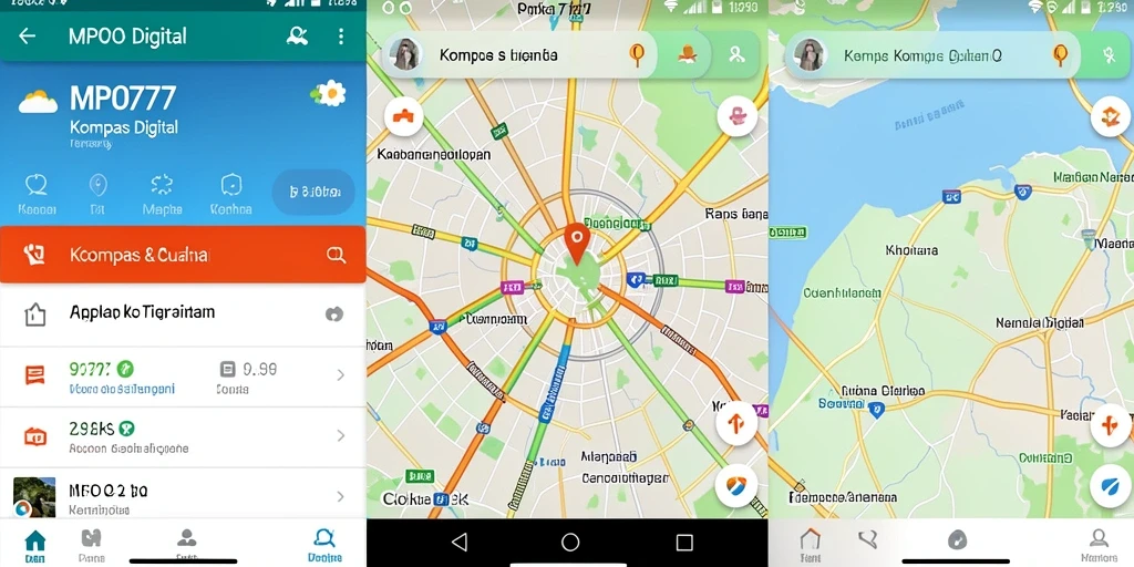 Antarmuka pengguna MPO777 yang intuitif dan informatif.