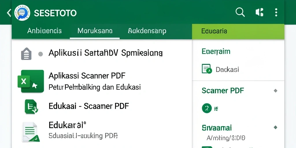 Antarmuka SESETOTO menampilkan pemindaian dokumen yang jelas dan mudah digunakan.